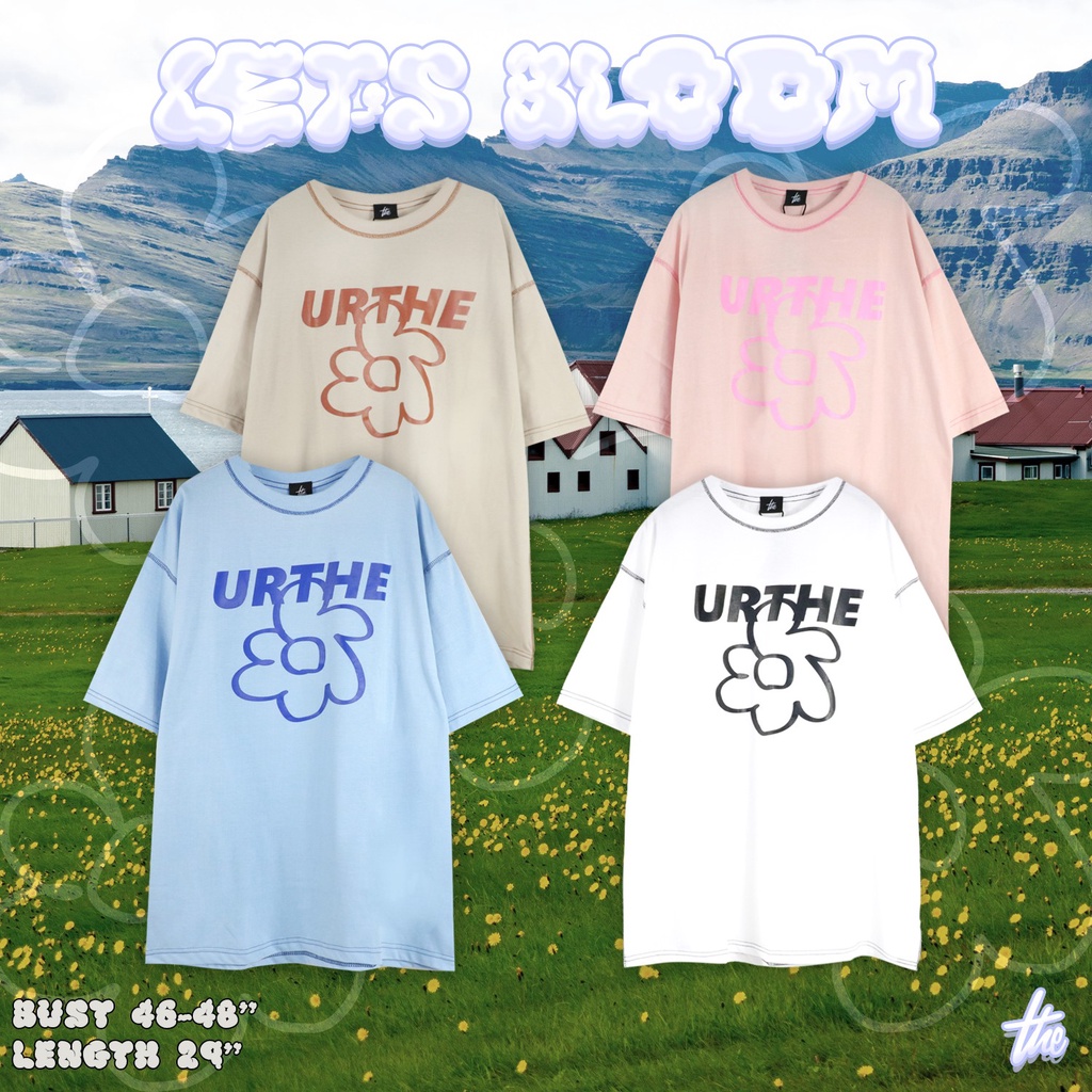 Urthe - เสื้อยืด รุ่น URTHE // LET'S BLOOM