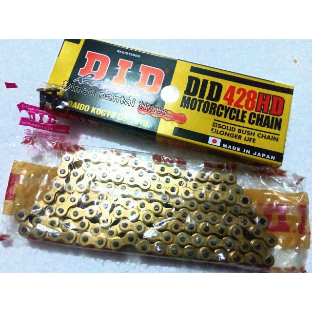 Rantai DID 428HD GOLD