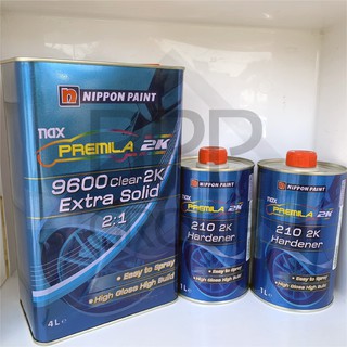 แลคเกอร์ Nax Premila 9600 2K 2:1 (Nippon Paint) ชุดขนาด 4L + 2L