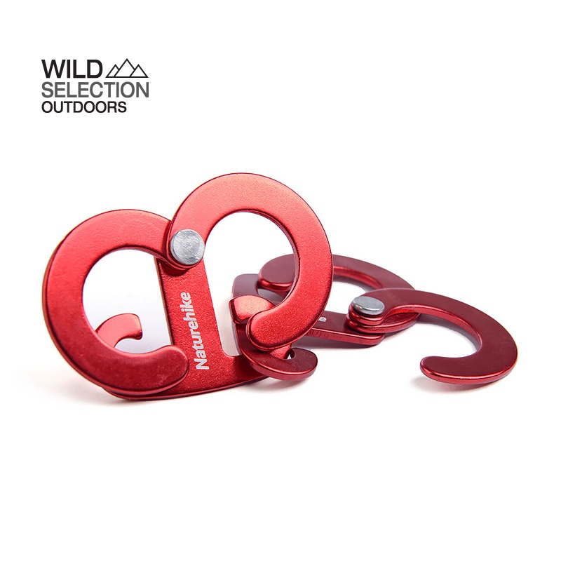 Naturehike Thailand เข็มขัดเกี่ยวเชือก HANGING HOOK T SHAPE NH15A006-K