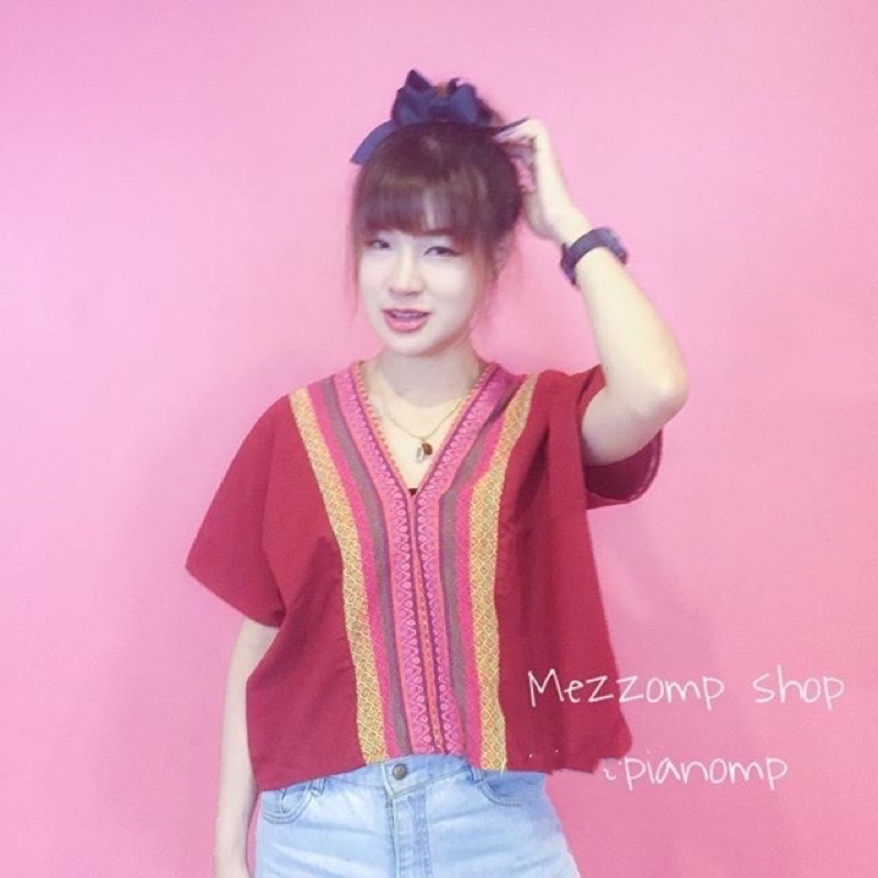 เสื้อครอป ชุดเที่ยวเหนือ