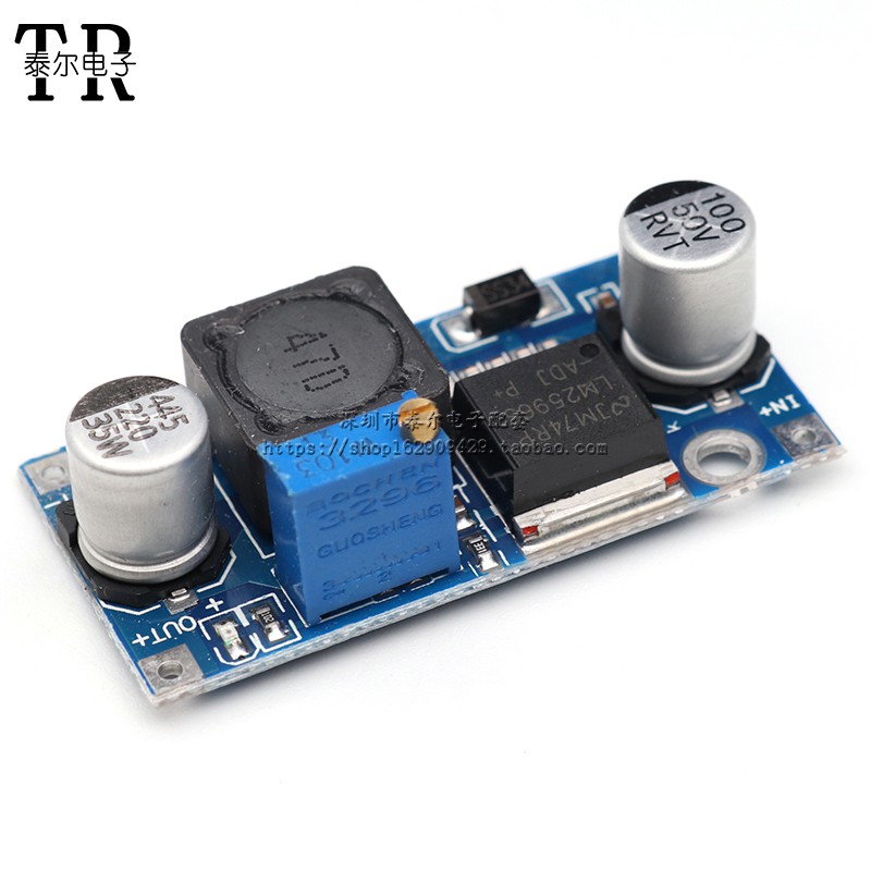 พร้องส่งในไทย LM2596 โมดูลลดแรงดัน step-down DC-DC Max 3A