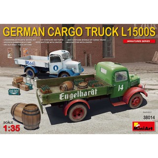 MiniArt 1/35 MI38014 GERMAN CARGO TRUCK L1500S