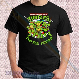 WEIBATE Design Teenage Mutant Ninja Turtles Turtle Power Tmnt Funny Short Sleeve Sport Oversize Classic T-Shirts Party