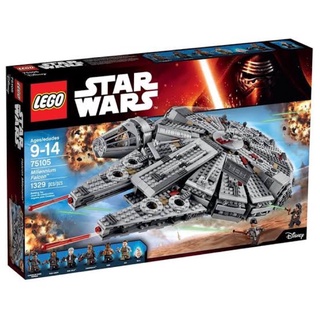 เลโก้แท้ lego75105 Millenium Falcon 1,329ชิ้น Star wars