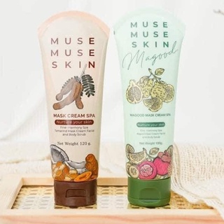 มีเก็บปลายทาง พร้อมส่ง⚡️ มาส์กมะขาม musemuseskin มาส์กสปา มาส์กหน้า มาส์กมิวมิว