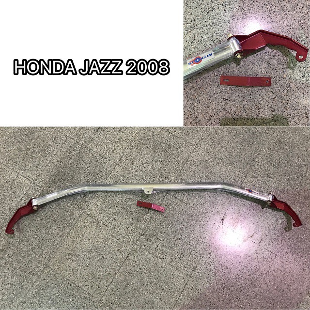 ค้ำโช๊คหน้า ค้ำโช๊ค ค้ำหูโช๊ค honda jazz 2008 2009 2010 2011 2012 2013 GE