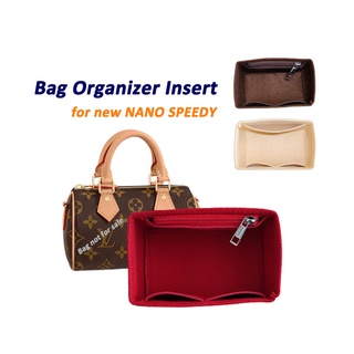 [Felt·Bag In Bag] ที่ใส่กระเป๋า สําหรับ NANO Speedy Old/New style, Bag Organizer Insert