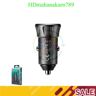 Remax Car Charger 2.4A (RCC236,Black) - ที่ชาร์จในรถ