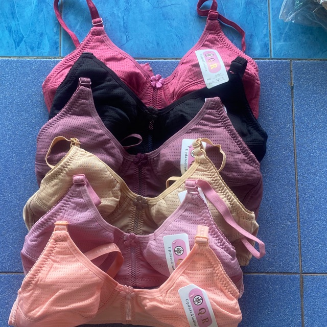 เสื้อในคนแก่ไม่มีโครง ทรงเล็ก 32-36 1เซ็ต(3ตัว)(6ตัว)