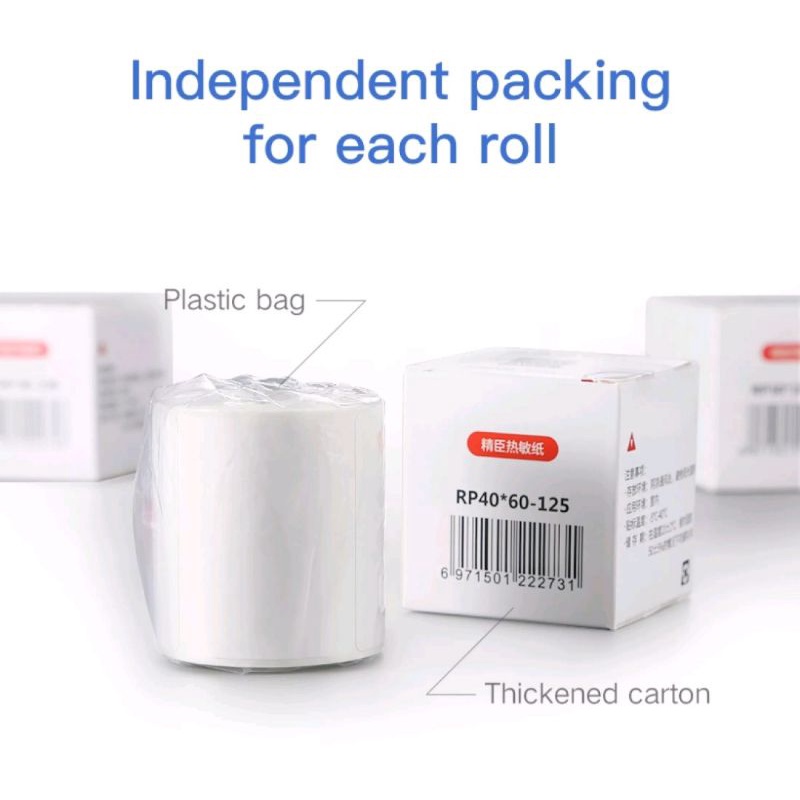 สติ๊กเกอร์ฉลาก Niimbot B21