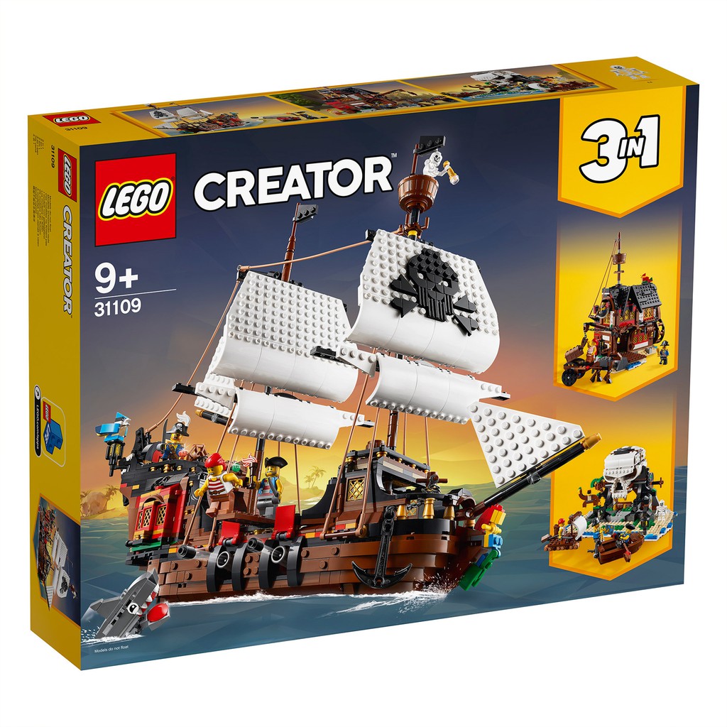 31109 : LEGO Creator 3 in 1 Pirate Ship