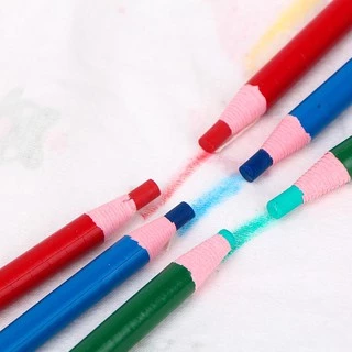 ดินสอเขียนผ้า ดินสอขีดผ้า standard กล่องดำ(6สี)(ราคาต่อแท่ง)