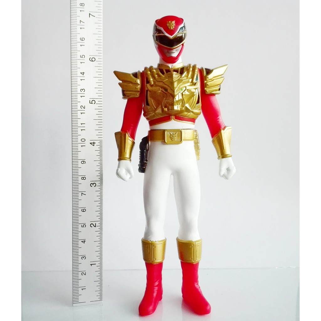 6.7นิ้ว โกเซย์เรด ซอฟ ไวนิล ขบวนการโกเซย์เจอร์ เซนไต ฟิกเกอร์ โมเดล เรนเจอร์ Sentai Goseiger Red Soft vinyl Figure Model