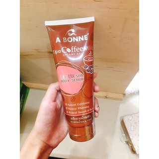 A Bonne Spa Coffee Milk Creamy Salt 350g. เกลืออาบน้ำ สูตรกาแฟ