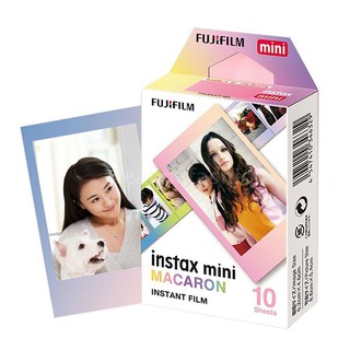 Fujifilm instax mini film Macaron ฟิล์มโพลารอยด์ ฟิล์มลาย Macaron