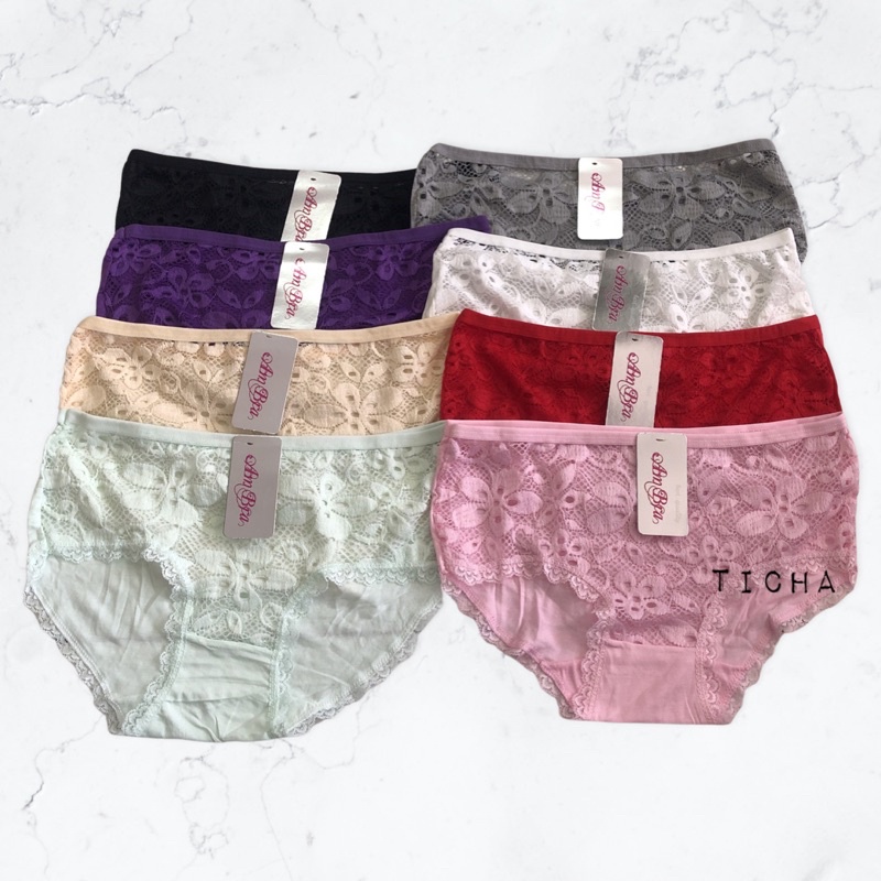 TIICHA - Am'bra ยกเเพ็ค 10 ตัว ผ้าคอตตอน ผ้านิ่ม ใส่สบาย ระบายได้ดี