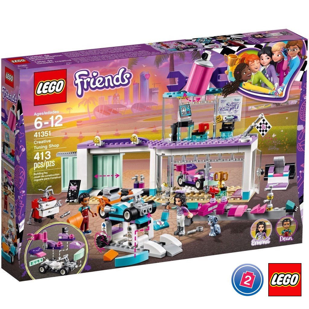เลโก้แท้ LEGO Friends 41351 เลโก้ Creative Tuning Shop