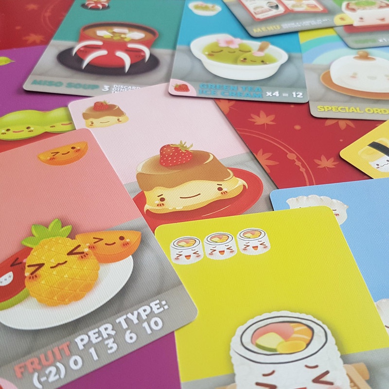 【Ready Stock】Sushi GO Party Game Sushi Go Card Game เกมการ์ดเกมของเล่นสำหรับครอบครัว #4