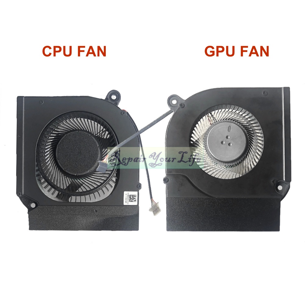 พัดลมระบายความร้อนโน๊ตบุ๊ค CPU GPU Cooler Laptop Cooling Fans for Acer Nitro 5 AN515-55 AN517-52 Computer gaming PC Fan