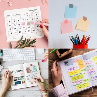 สติ๊กเกอร์กันน้ำ รูปหัวหมี ตัดพร้อมใช้ สติกเกอร์น้องหมี ตกแต่งไดอารี่ DIY Scrapbook Planner C004