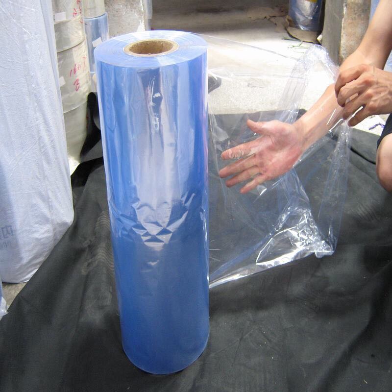 ฟิล์มหดความร้อน PVC ขนาด 3-140 ซม. สําหรับบรรจุภัณฑ์ ซีลพลาสติก ถุงหดความร้อน พร้อมแปรรูปเป็นถุงหดได้