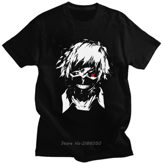 ถูกสุดๆพร้อมส่ง เสื้อยืดแขนสั้น ผ้าฝ้าย พิมพ์ลายมังงะ Kaneki Ken Tokyou Ghoul หลากสี แฟชั่นฤดูร้อน สไตล์ญี่ปุ่น ฮาราจูกุ