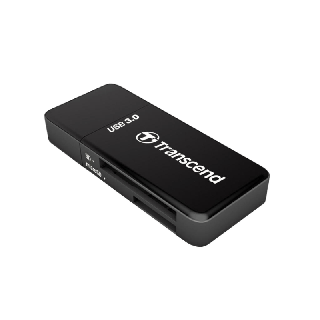 TRANSCEND USB 3.0 (TS-RDF5K) (BLACK) CARD READER EXT(การ์ดรีดเดอร์พกพา)