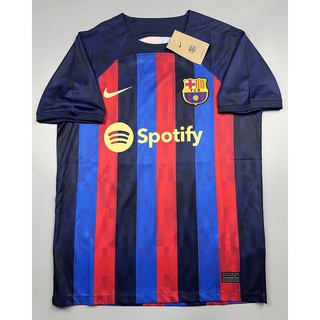 เสื้อบอล แฟนบอล บาร์เซโลน่า เหย้า 2022-23 Barcelona Home 2022