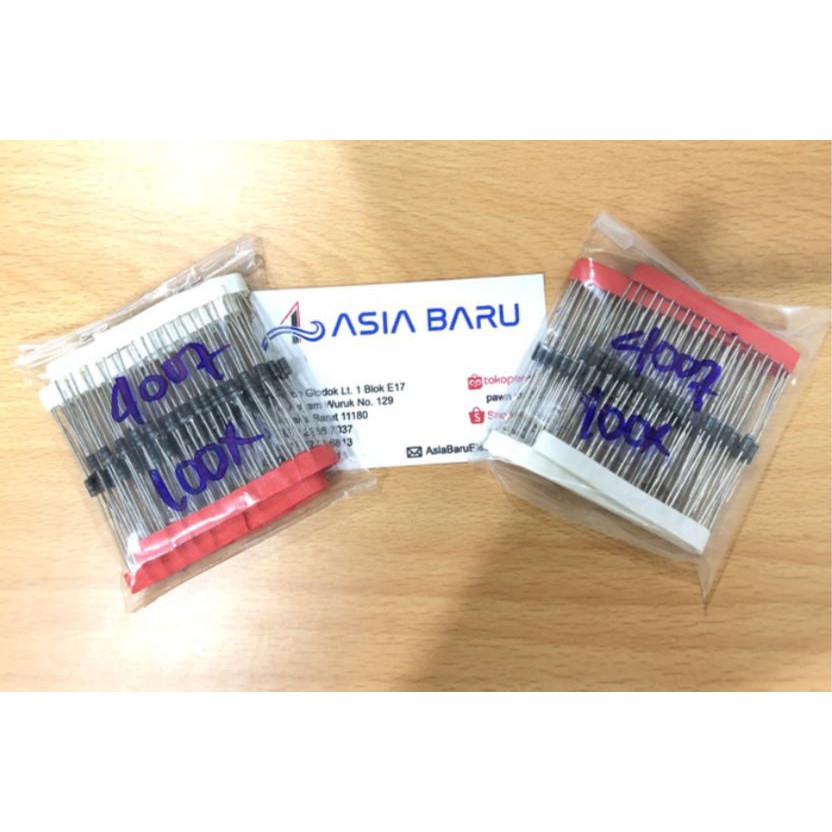 ไดโอดไดโอด 1a ใน 4007 in4007 1n 4007 1n4007