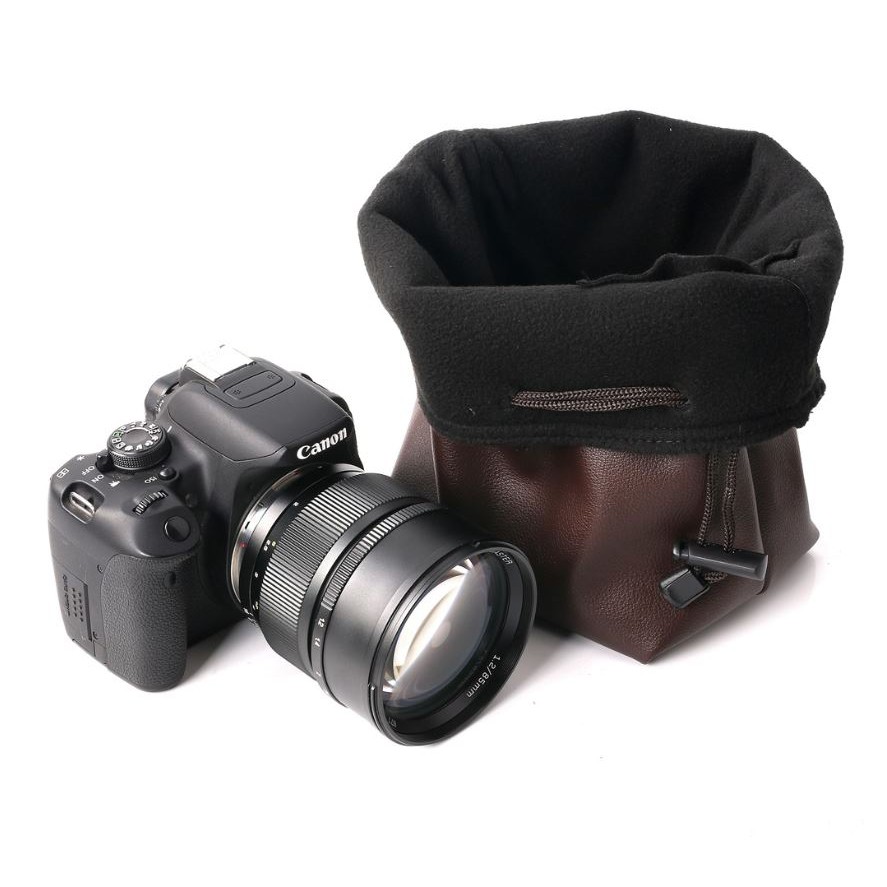 ถุงใส่กล้องหนังสไตล์มินิมอล Backpacker - bbk-m19 XA2 XA5 XT20 A5100 เเละรุ่นอื่นๆ
