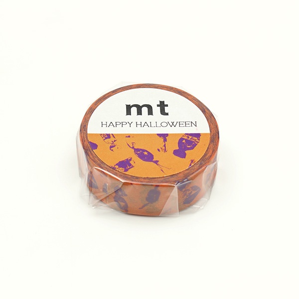 mt Halloween candy (MTHALL19) / เทปตกแต่งวาชิ ลาย Halloween candy แบรนด์ mt masking tape จากประเทศญี