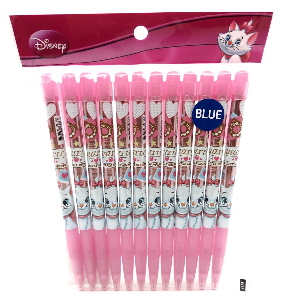 ปากกาลูกลื่น หัว 0.38 มม. ยกแพ็ค 12 ด้าม  ลายการ์ตูน ลิขสิทธิ์แท้100% อัพเดทลายใหม่ตลอด - รูปที่ 7