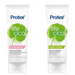 Protex โพรเทคส์ ไลฟ์ ซิก้า เฟเชี่ยล โฟม 100 กรัม