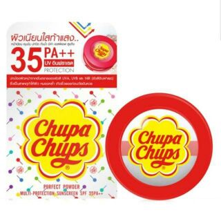 13 g. SPF35 แป้งพัฟ ขนาดพกพา Chupa Chups แป้งจูปาจุ๊ปส์ เพอร์เฟค พาวเดอร์