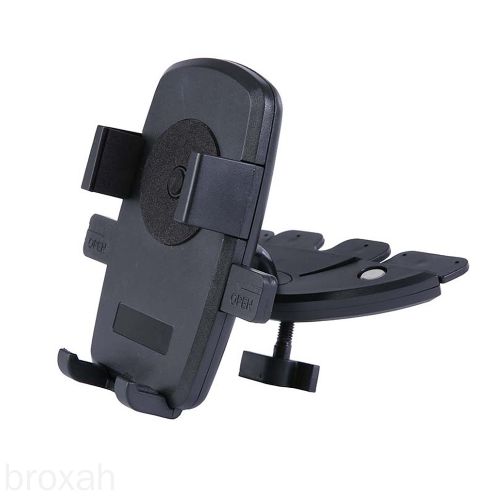 Universal Adjustable CD Player Slot Smartphone Holder Car CD Mount GPS ...