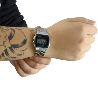ของแท้ นาฬิกาข้อมือ Casio รุ่น A158WA / A158WEM / A159WA พร้อมกล่อง
