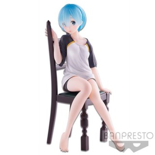 [ฟิกเกอร์แท้]​ Model Re:Zero Starting Life in Another World Relax time Rem (T-Shirt Ver.) (Banpresto Bandai)​