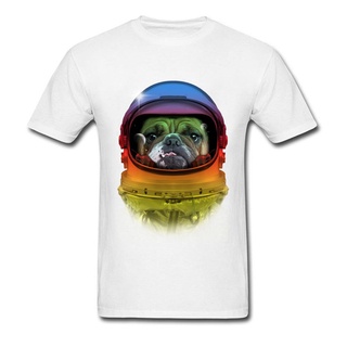 [S-5XL] เสื้อยืดลําลอง ผ้าฝ้าย แขนสั้น พิมพ์ลายกราฟฟิค ASTRO Pug คุณภาพสูง แฟชั่นสําหรับผู้ชาย และนักเรียน