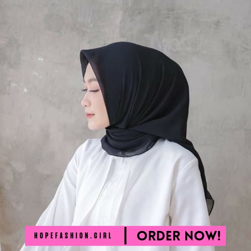 Bella Square Hijab / ฮิญาบทรงสี่เหลี่ยมธรรมดา; หวังว่าfashion.girl