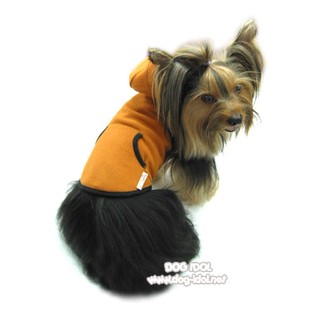 **ไซส์ 1** เสื้อ Hood ผ้าสำลีนุ่ม..นุ่ม - สีน้ำตาล