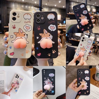 เคสโทรศัพท์มือถือแบบนิ่ม ลายการ์ตูนชินจัง คอร์กี้ สกุชชี่ สําหรับ Samsung A13 A23 A33 A53 A73 5G A03 A03s