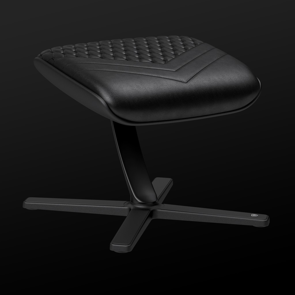 noblechairs Footrest Real Leather Black (หนังแท้) Shopee Thailand