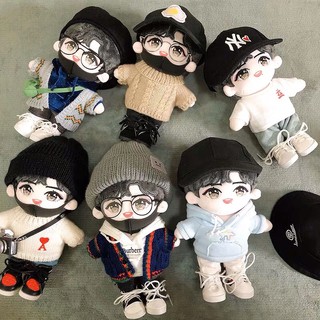 Preorder😍ตุ๊กตาเซียวจ้าน/หวังอี้ป้อ ขนาด 20 cm.รอ 20-30 วัน