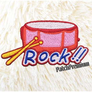 Rock - ตัวรีด (Size M) ตัวรีดติดเสื้อ