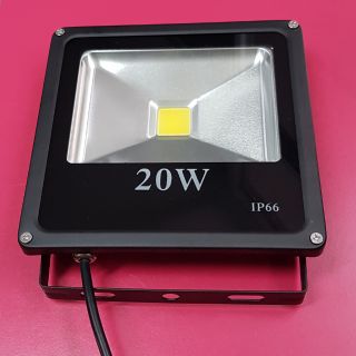 โคมไฟLED 220V 20W สีดำ IP66