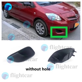 (Flightcar) (ไม่มีรู) ฝาครอบไฟตัดหมอก กันชนหน้า สําหรับ Toyota Vios Gen 2 2008 2009 2010 2011 2012 2013