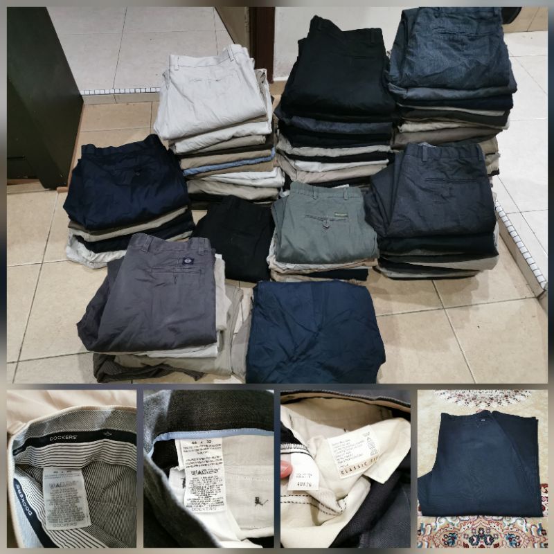 DMARKERs Khakis Size 28-54