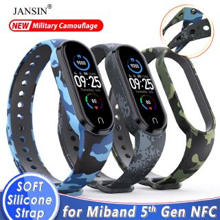 mi band 6 สายนาฬิกาข้อมือ ซิลิโคน สไตล์สปอร์ต สำหรับ Xiaomi 6 Xiaomi Mi Band 6 6 NFC 5 5 NFC