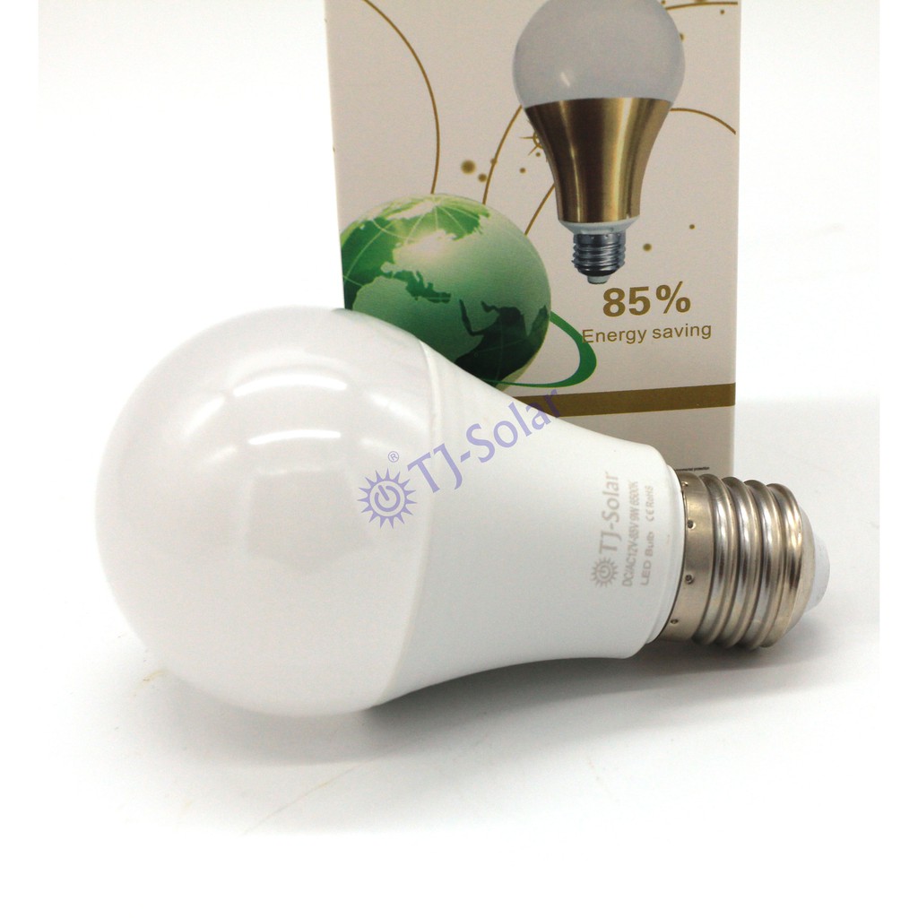 LED Light Bulb DC   9W 18W DC 12V~85v แสงสีขาว ใช้กับระบบโซล่าเซลล์ ระบบDC
